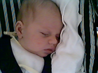Bradley sleeping