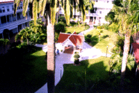 The courtyard